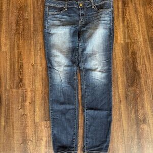 AEO Jeggings Super Stretch Blue Denim Jeans